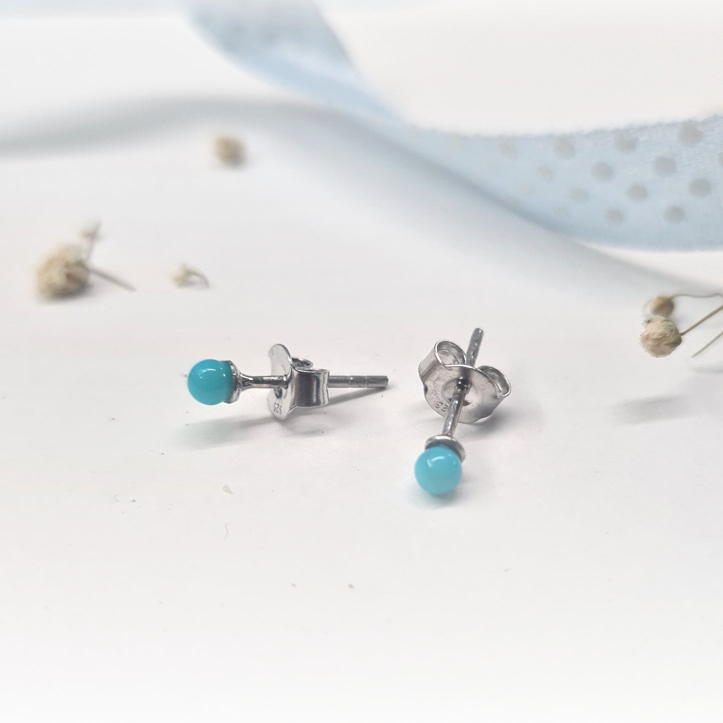The Teeny Turquoise Earrings