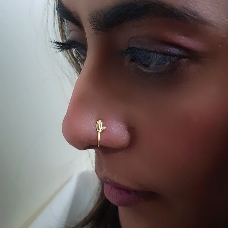 The Cool Cactus Nose Pin