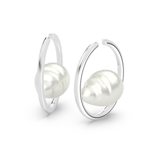 Baroque Pearl Cuff Earring