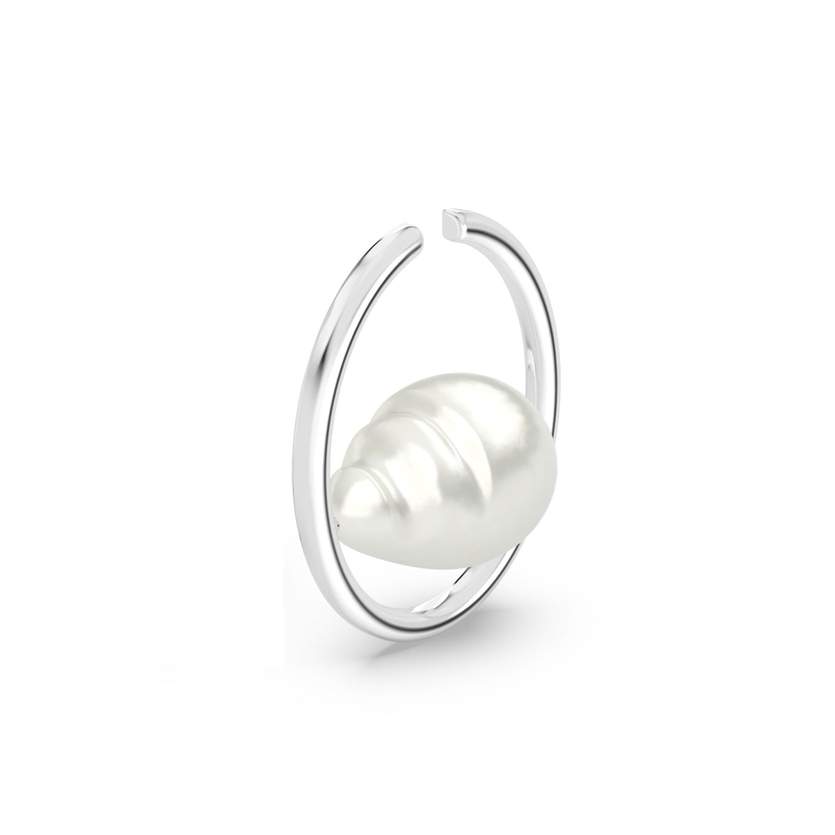 Baroque Pearl Cuff Earring