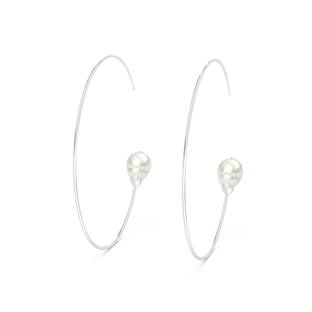 Magnum Baroque Pearl Hoops