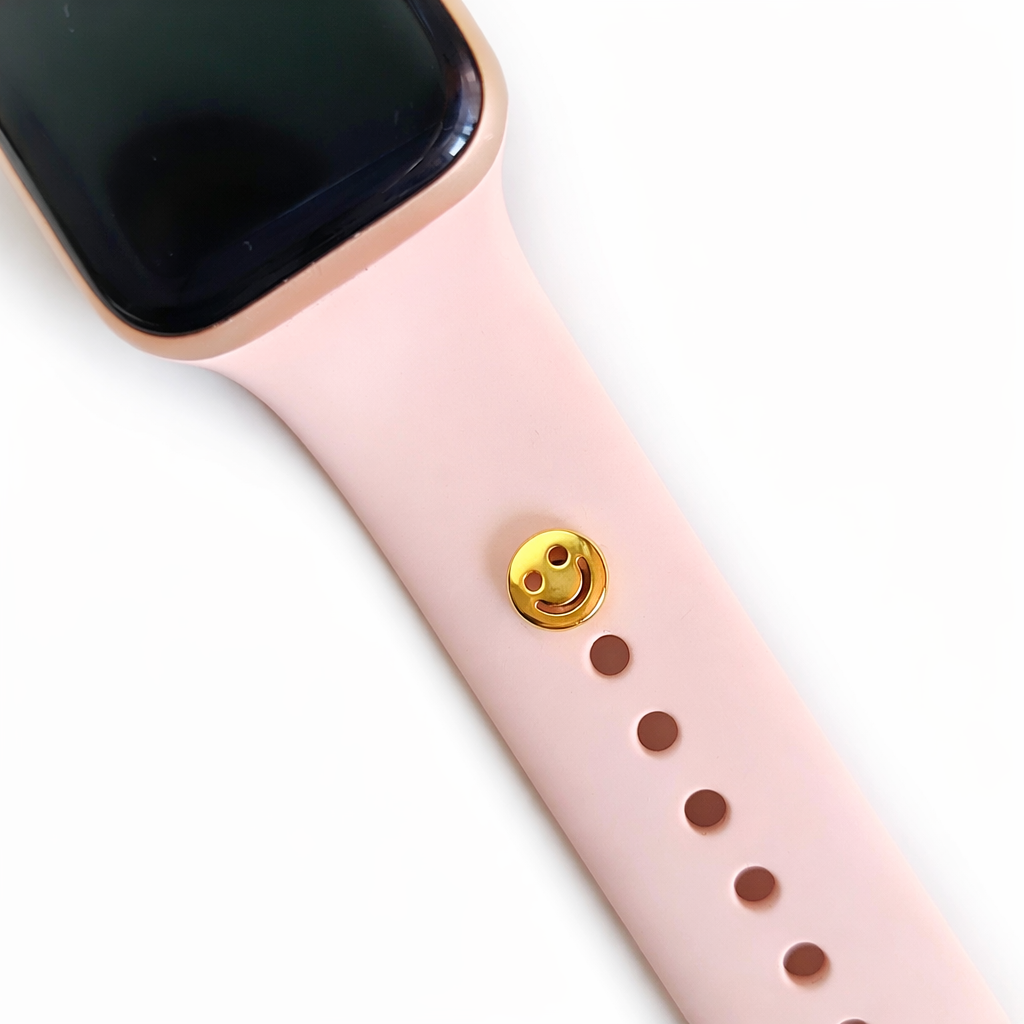 Smiley Face Watch Pin