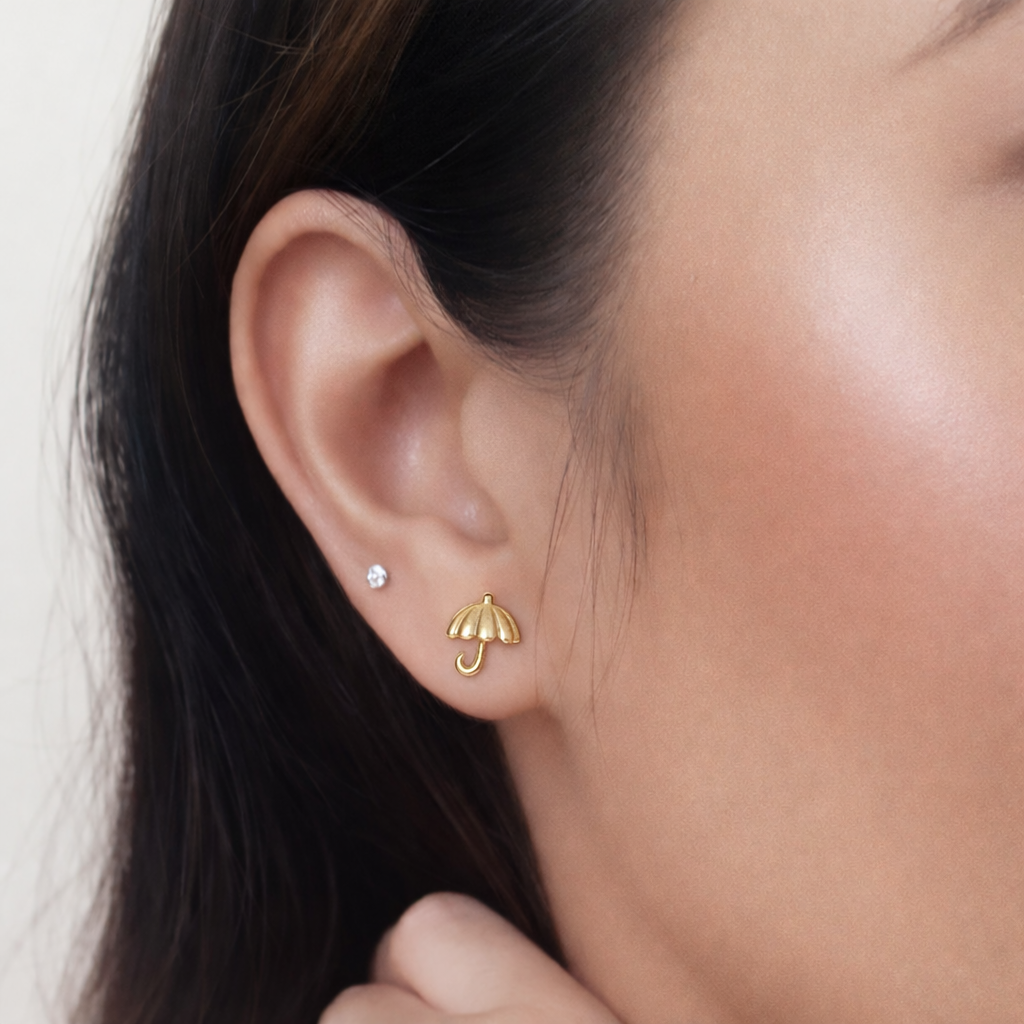 Umbrella Stud Earrings