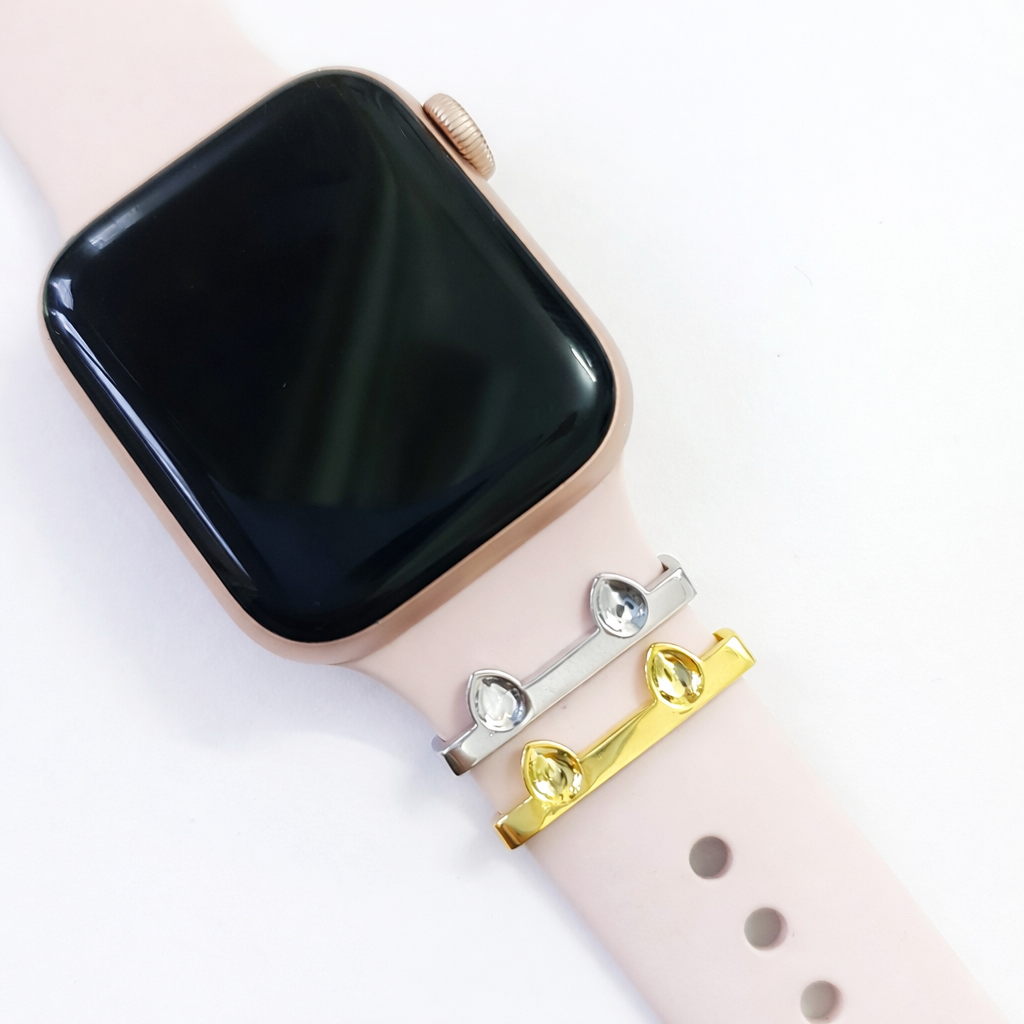 The Purrfect Engraveable Watch Band - Personalized Cat 925 Silver