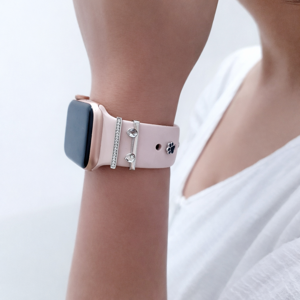 The Purrfect Engraveable Watch Band - Personalized Cat 925 Silver