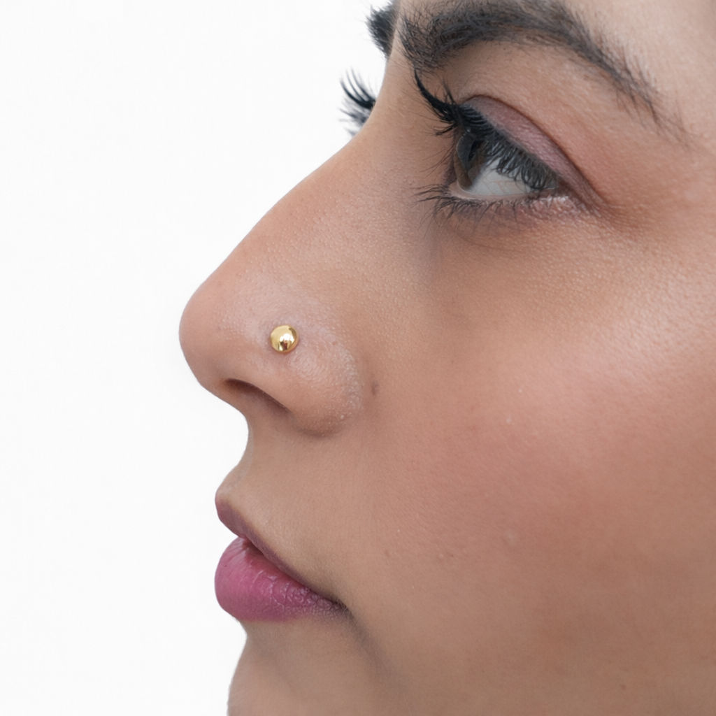 Minimalist Round Nose Pin