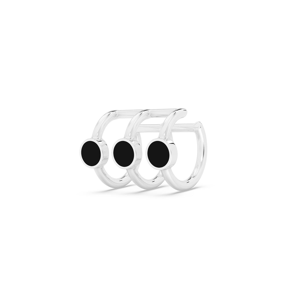 Enamel Top Ear Cuff