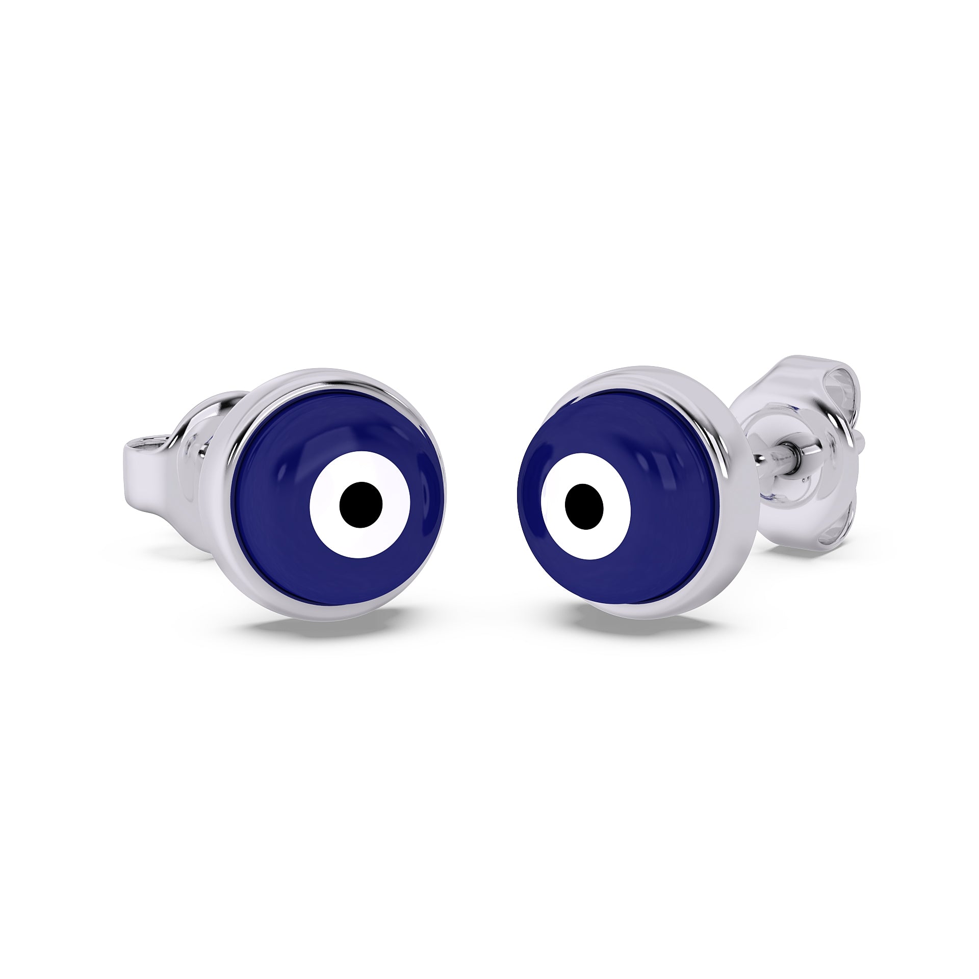 Evil Eye Stud Earrings