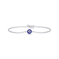 Evil Eye Chain Bracelet - 925 Silver Protection Bracelet
