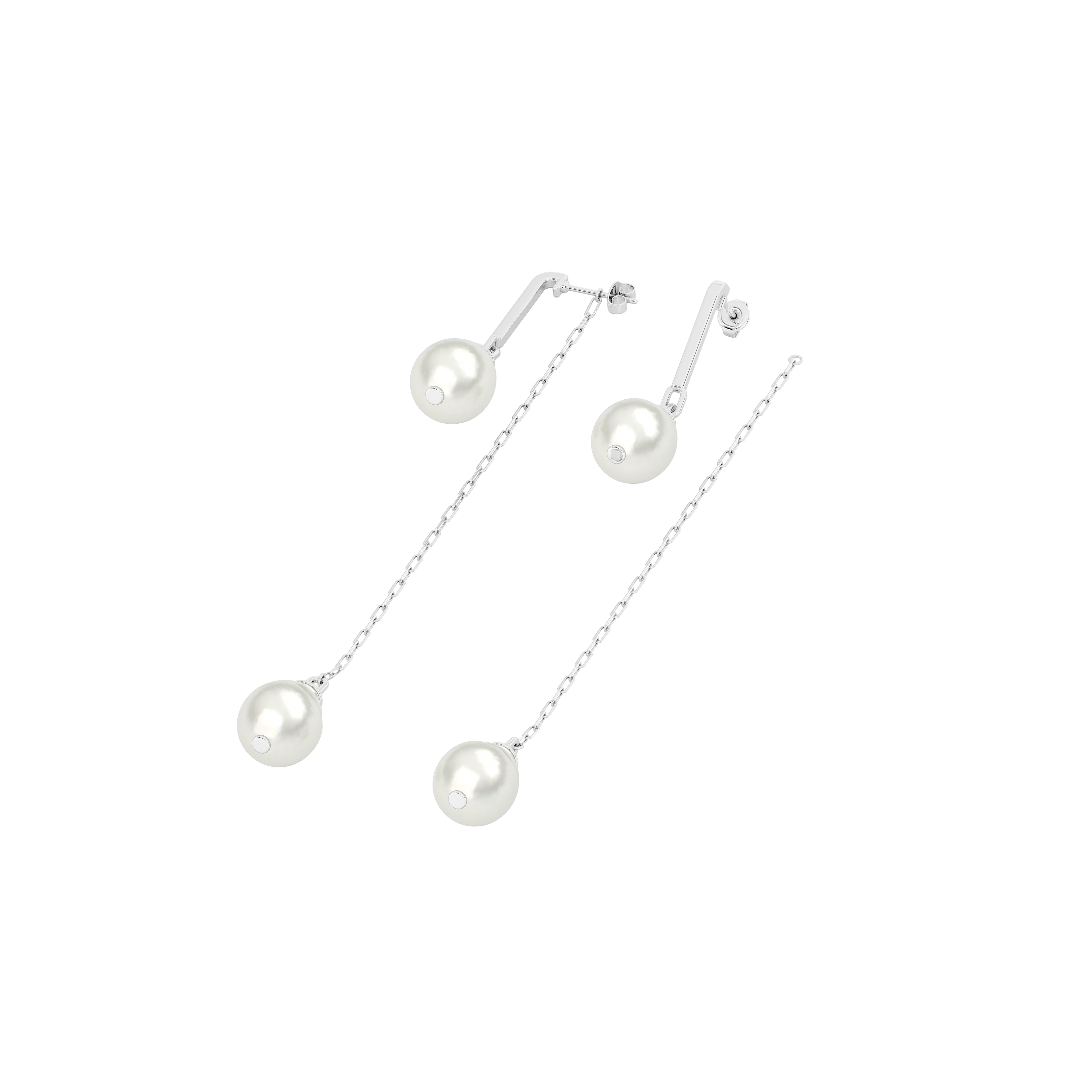Baroque Pearl Shoulder Duster Multiwear Earrings