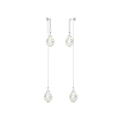 Baroque Pearl Shoulder Duster Multiwear Earrings