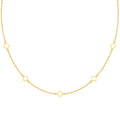 Reversible Diamond Necklace Yellow