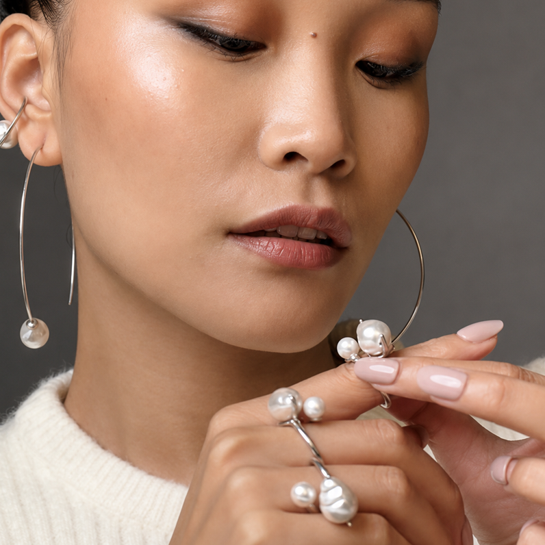 Bypass Baroque Pearl Ring