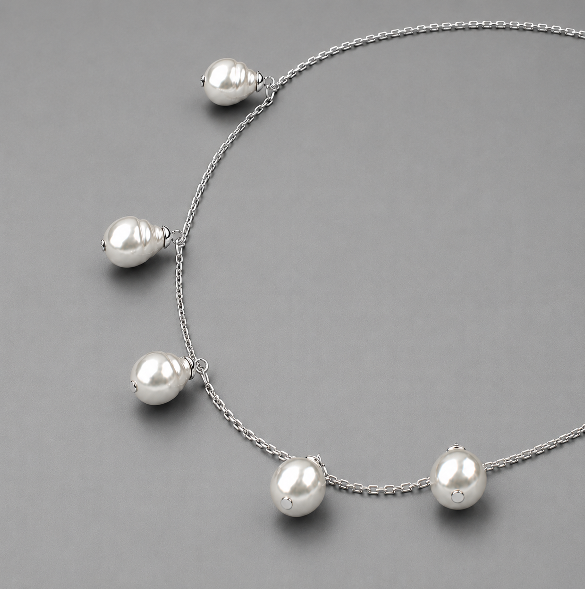 Station Baroque Pearl Necklace