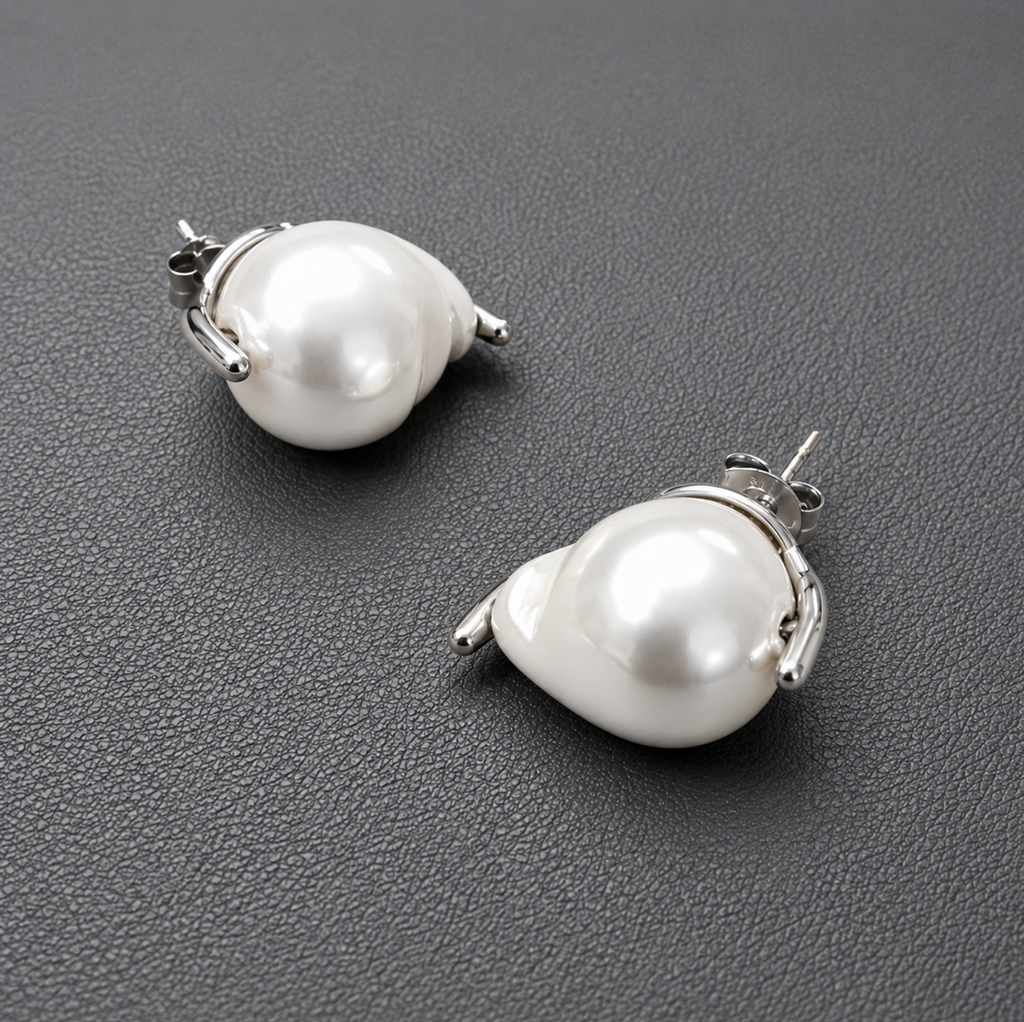 Classic Baroque Pearl Studs