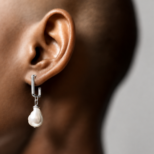 Baroque Pearl Drop Earrings