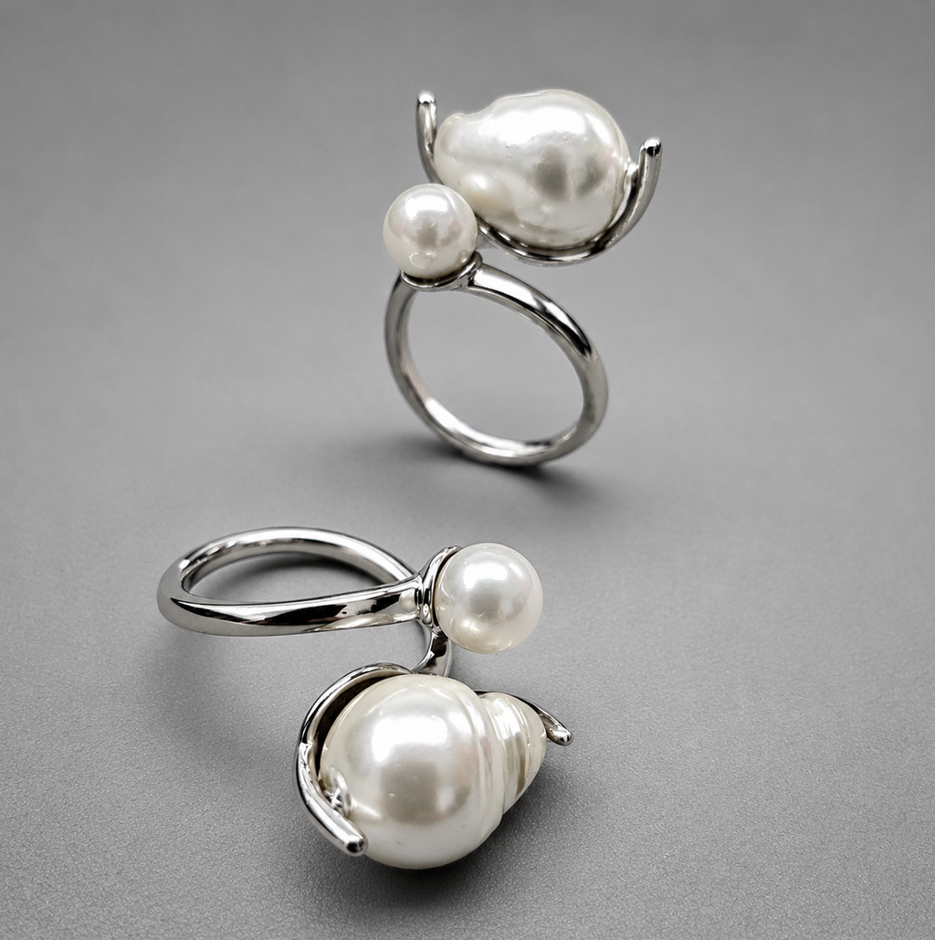 Bypass Baroque Pearl Ring