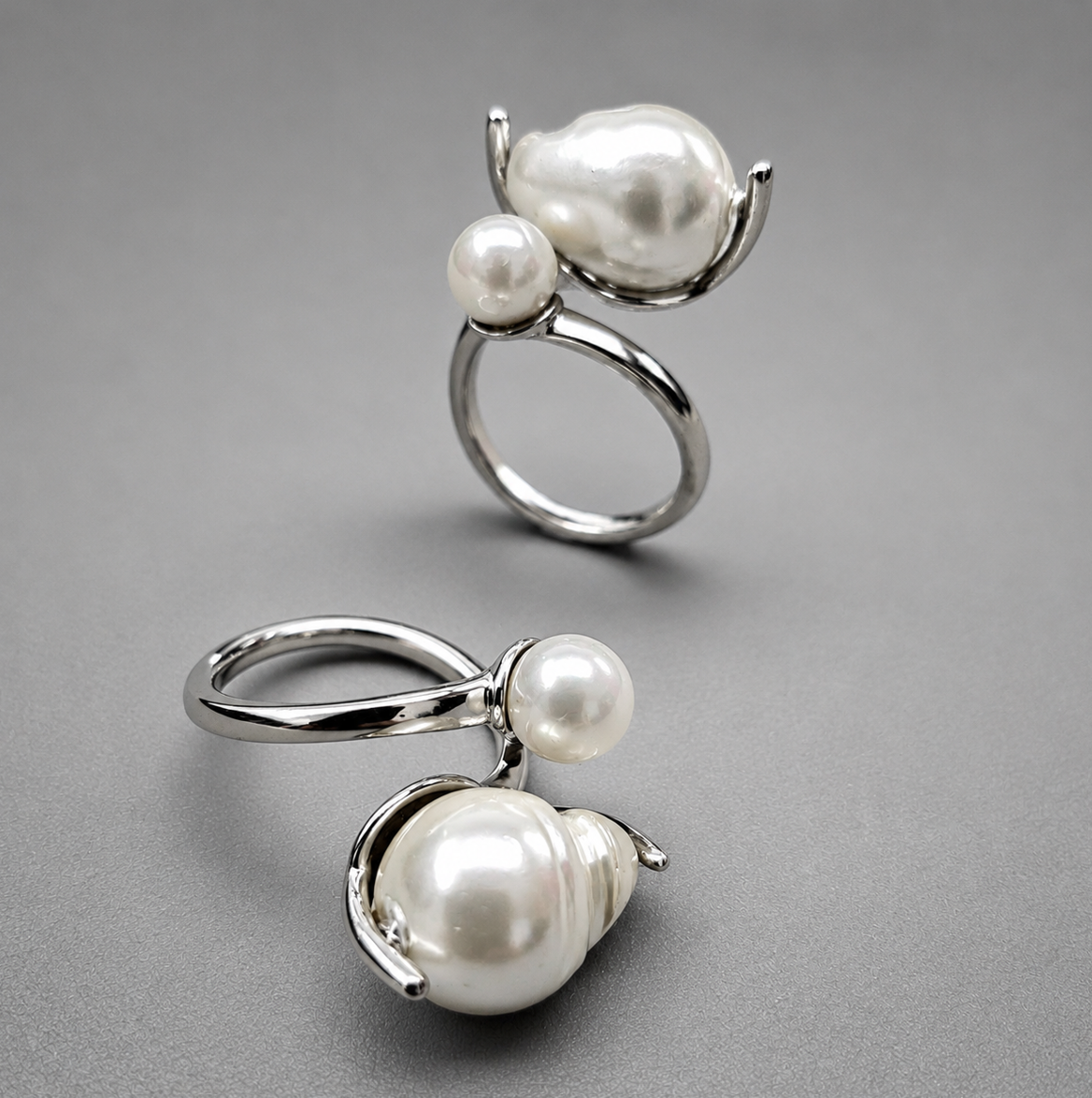 Bypass Baroque Pearl Ring