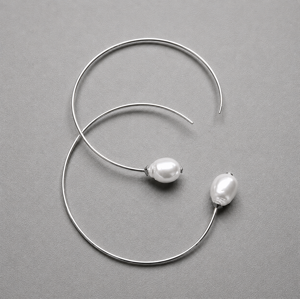 Magnum Baroque Pearl Hoops
