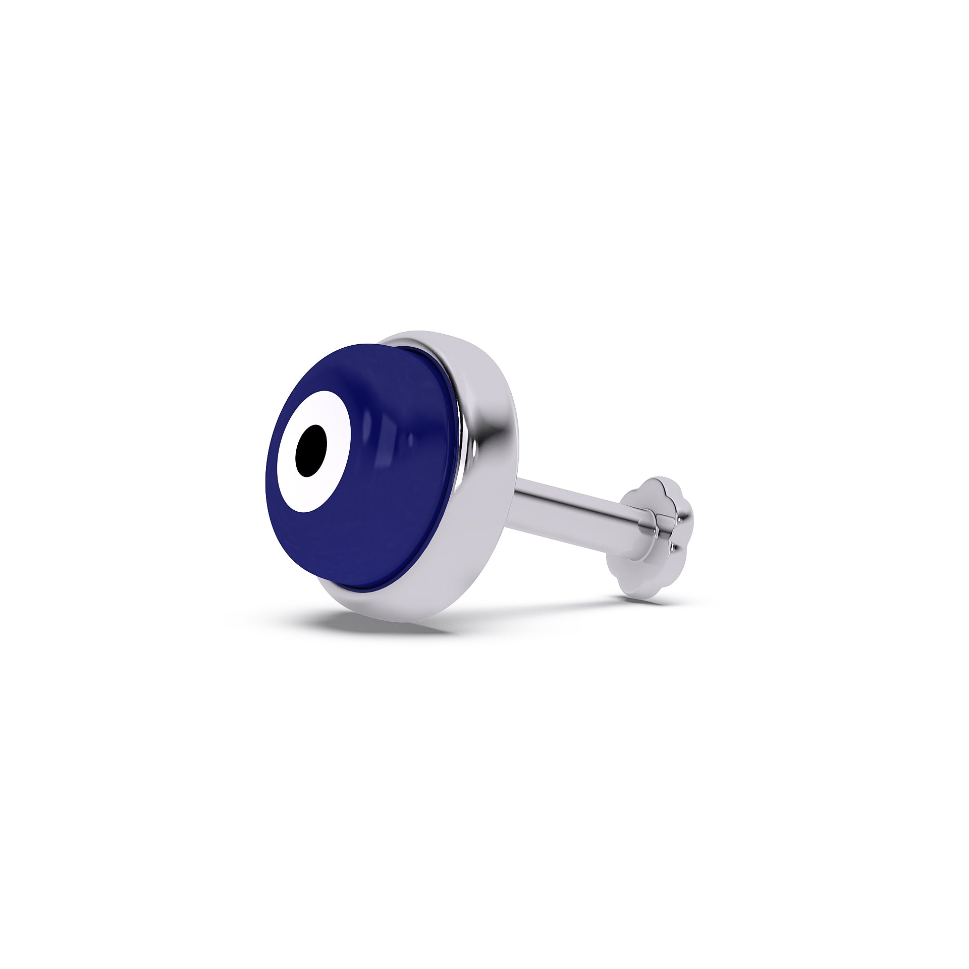 Evil Eye 925 Silver Nose Pin