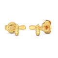 925 Silver Bee Stud Earrings