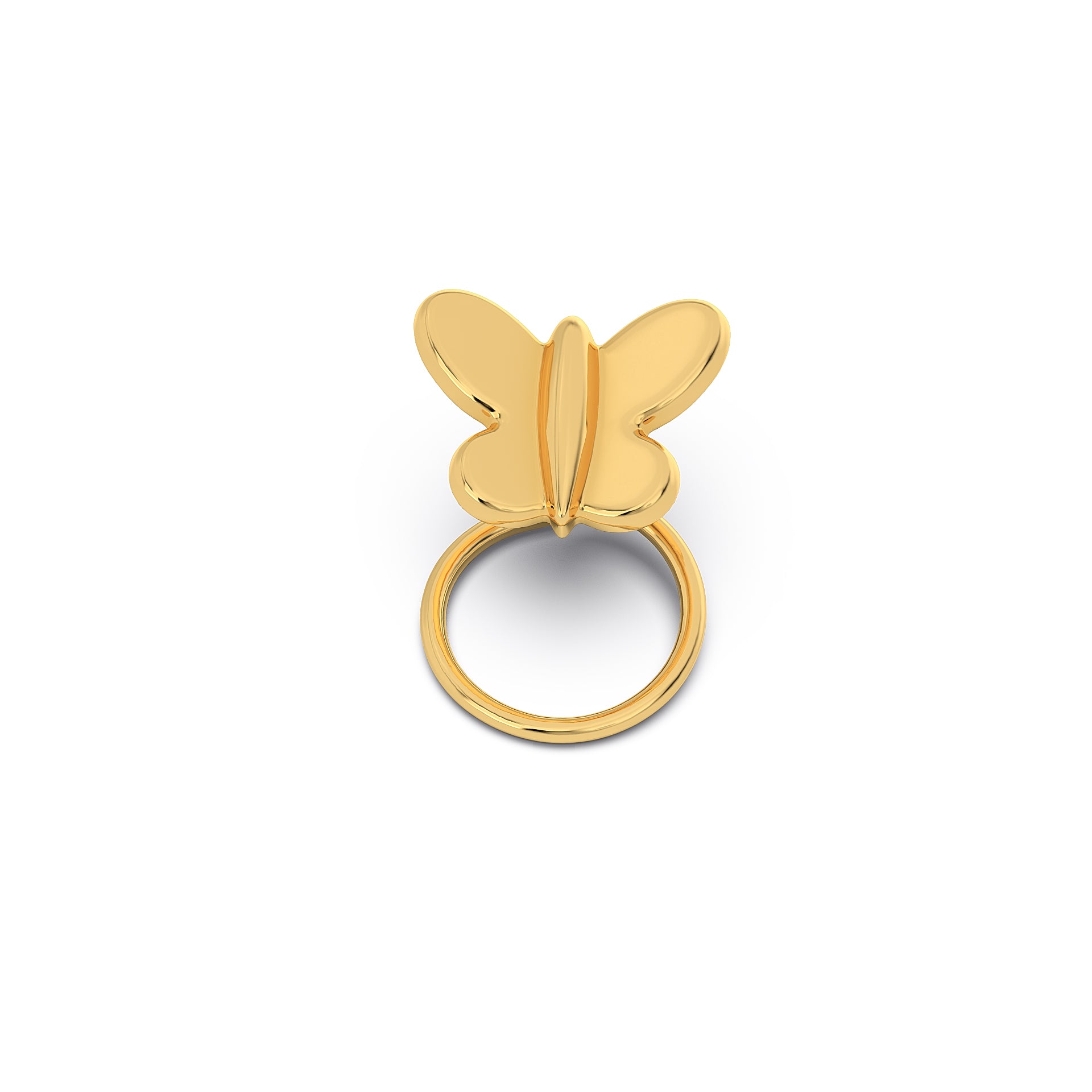 Butterfly 925 Silver Nose Pin