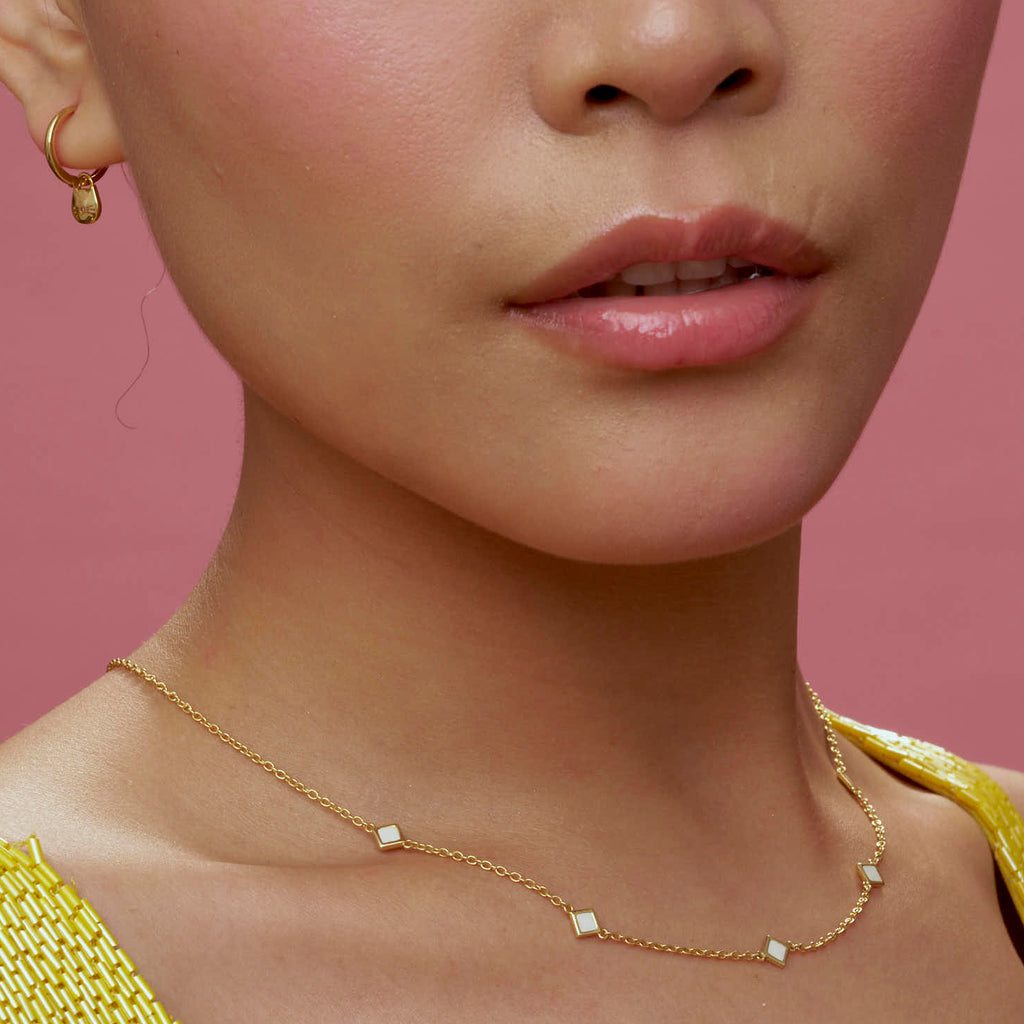 Reversible Diamond Necklace
