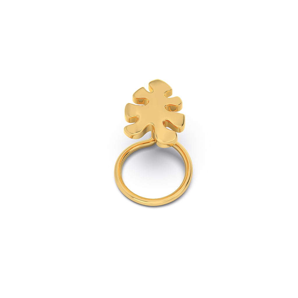 Monstera Leaf Nose Pin Wire