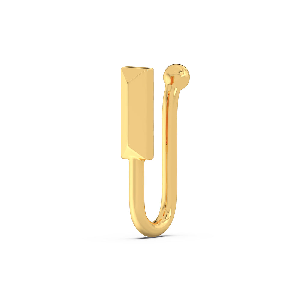Minimalist Bar Nose Pin