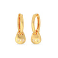 Cat Hoop Earrings