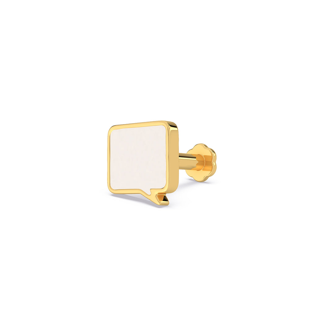 Chatterbox Nose Pin