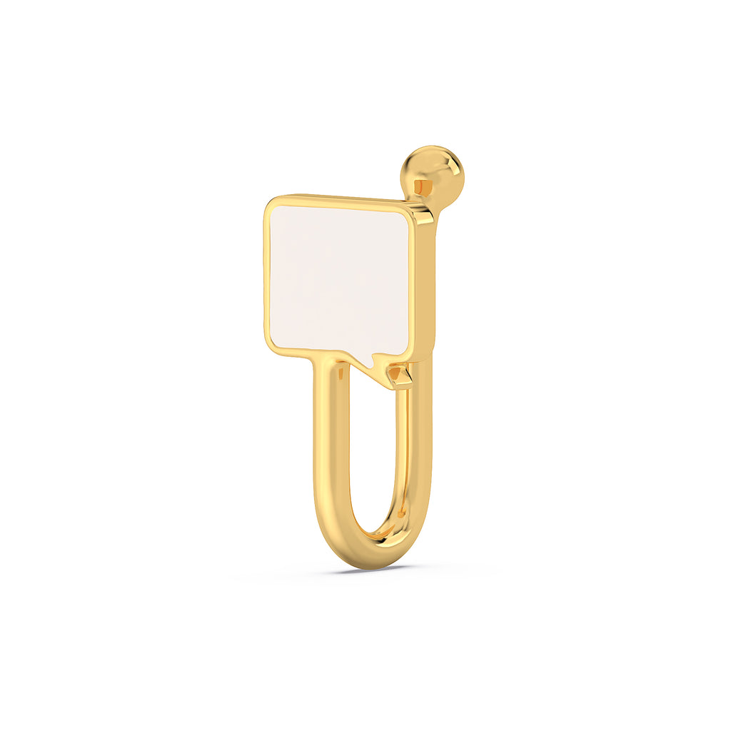 Chatterbox Nose Pin