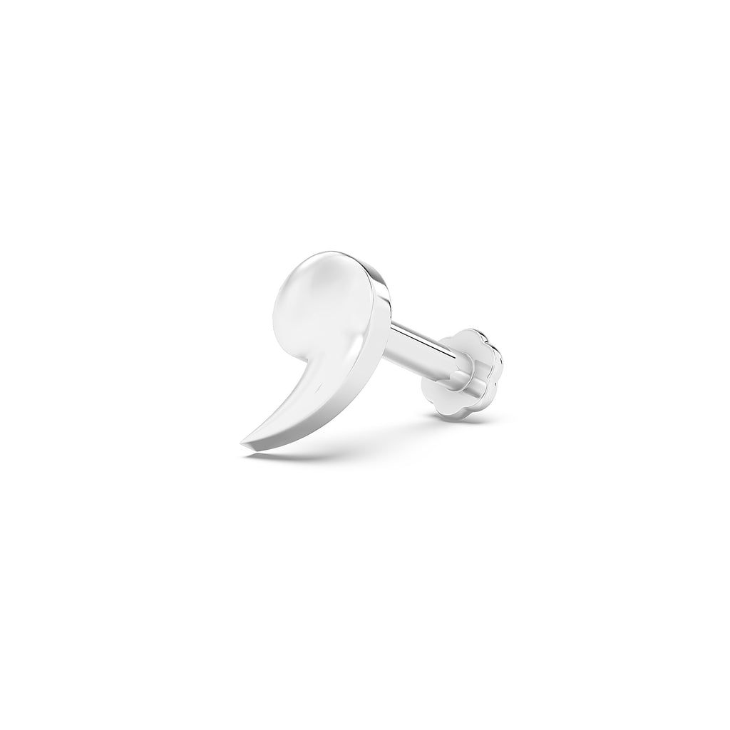 Comma Nose Pin