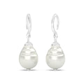 Slip on Baroque Pearl Earrings