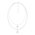Baroque Pearl Double Chain Necklace