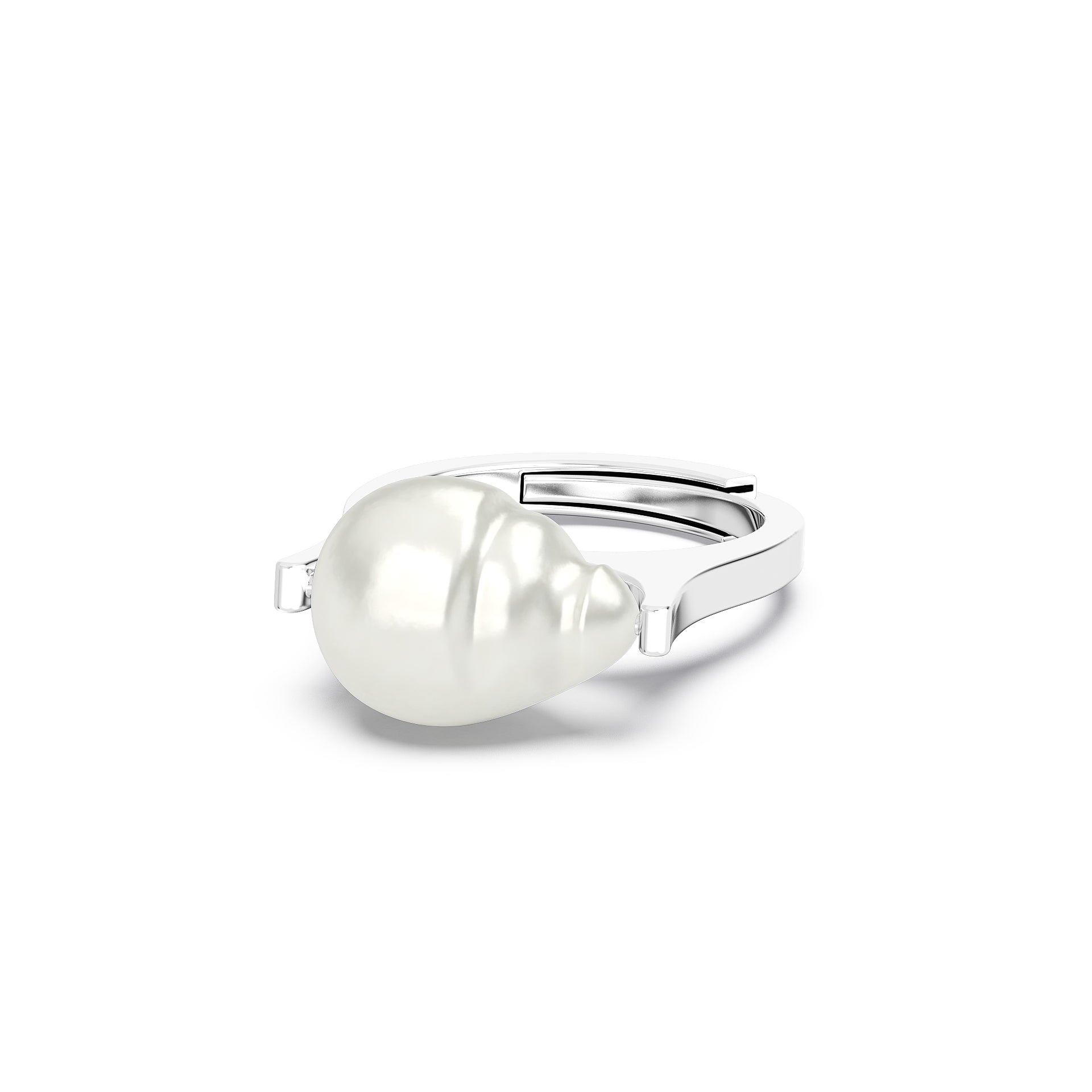 Classic Baroque Pearl moving Ring