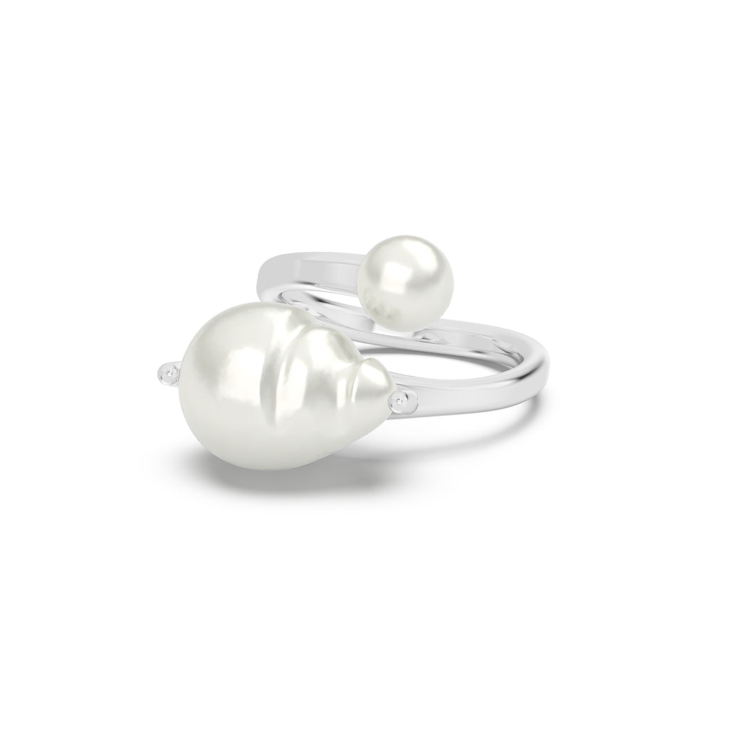 Bypass Baroque Pearl Ring