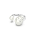 Baroque Pearl Open Ring