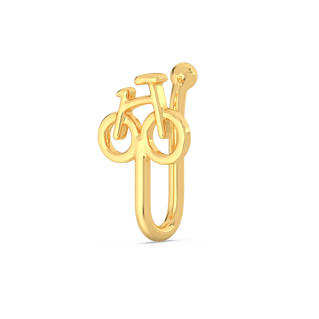 Bicycle Nose Pin