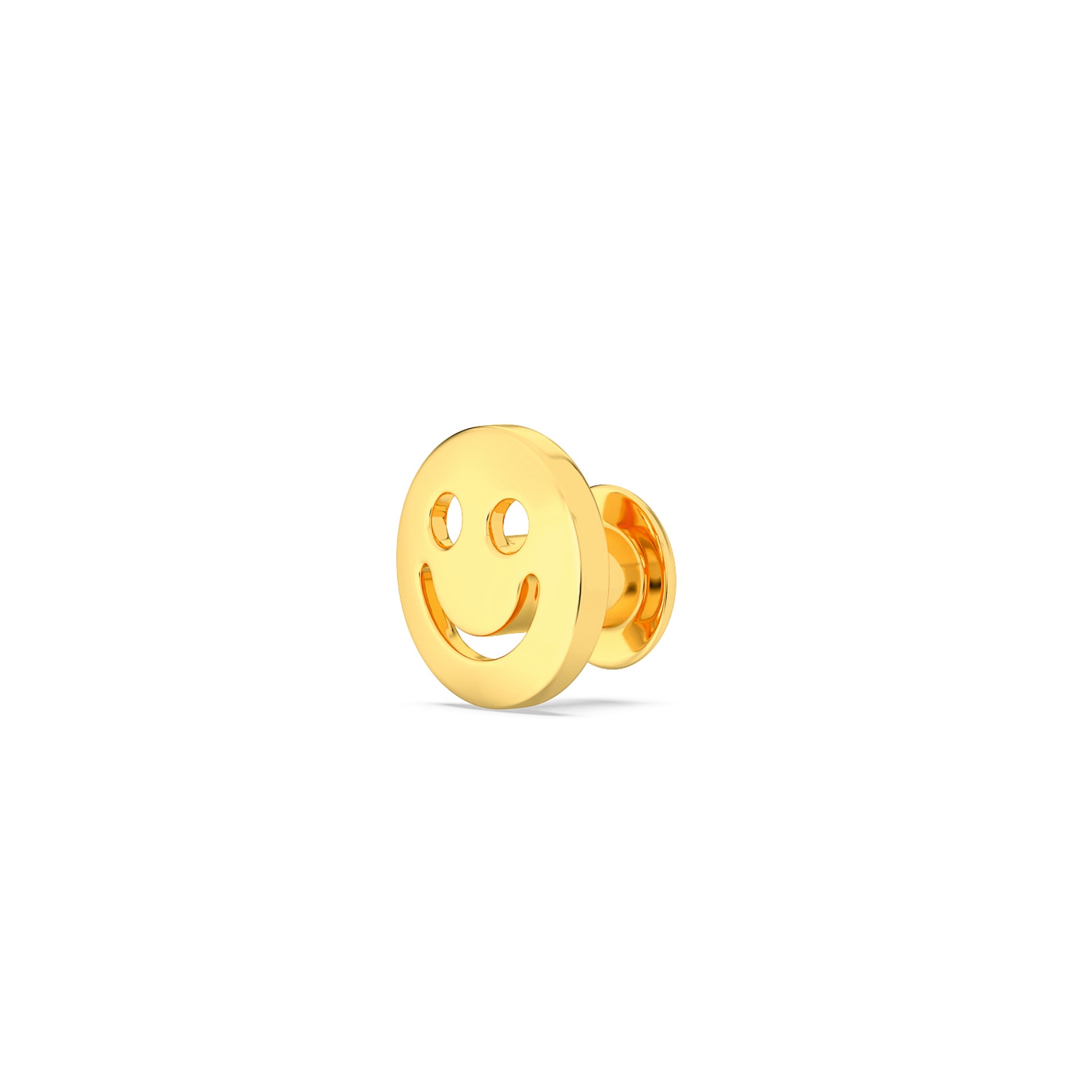 Smiley Face Watch Pin