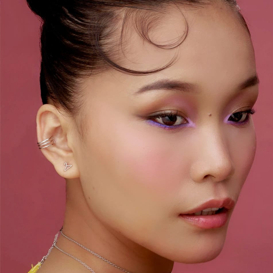 Hanger Stud Earrings