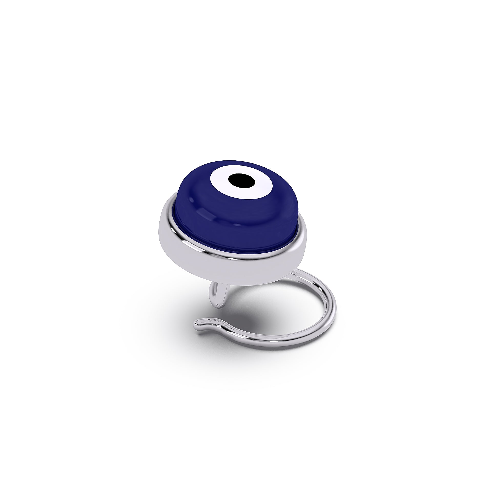 Evil Eye 925 Silver Nose Pin