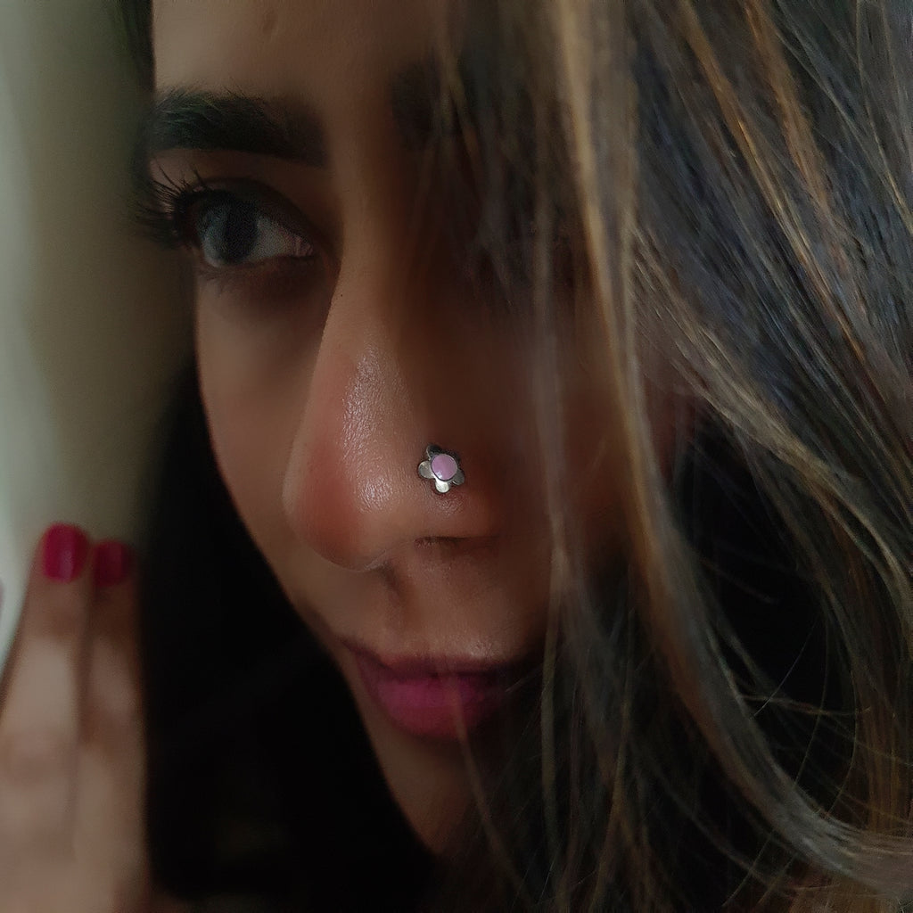 Floral Nose Pin