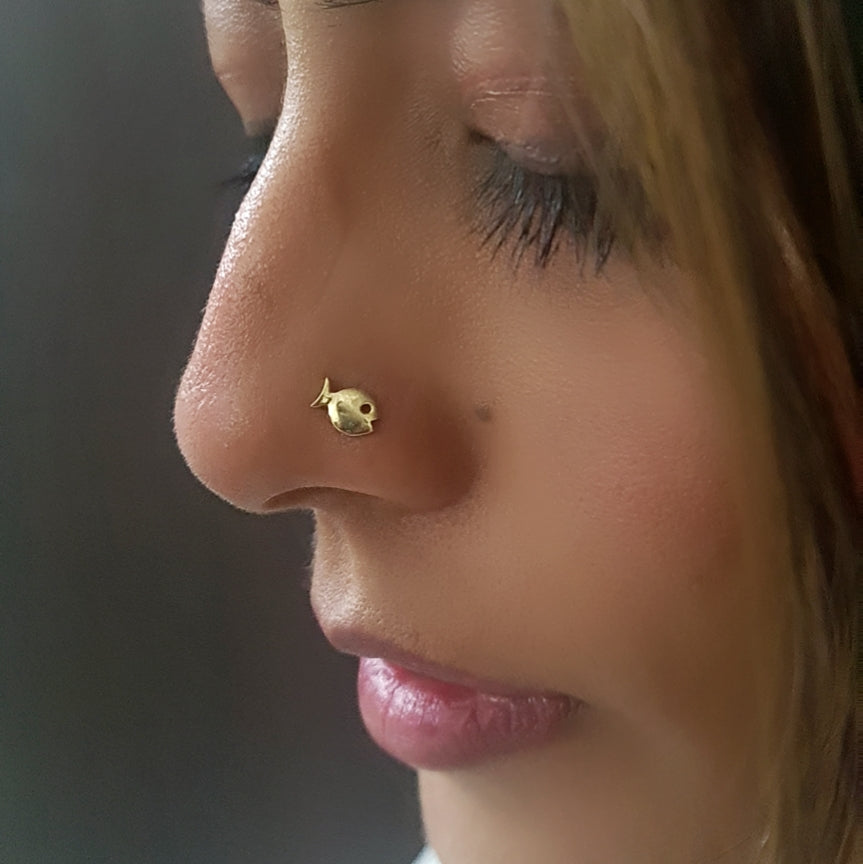 Fish Nose Pin