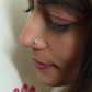 The Comma Nose Pin