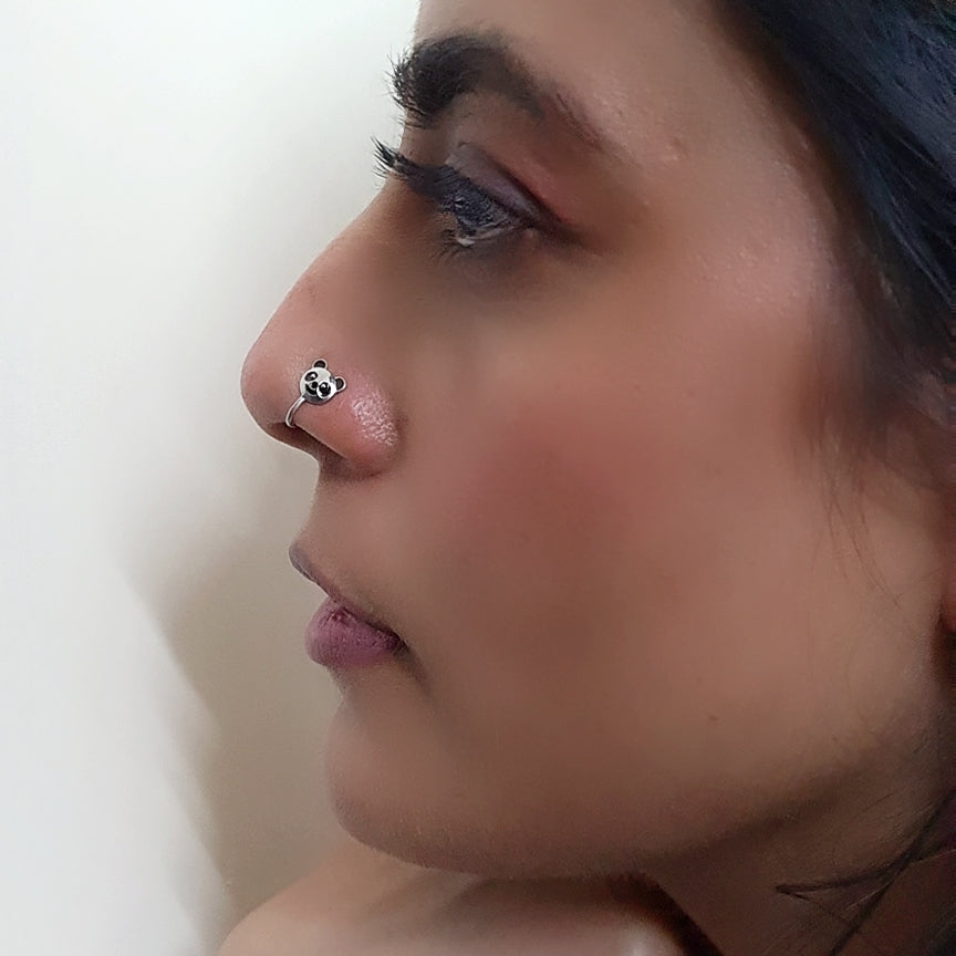 Panda Nose Pin