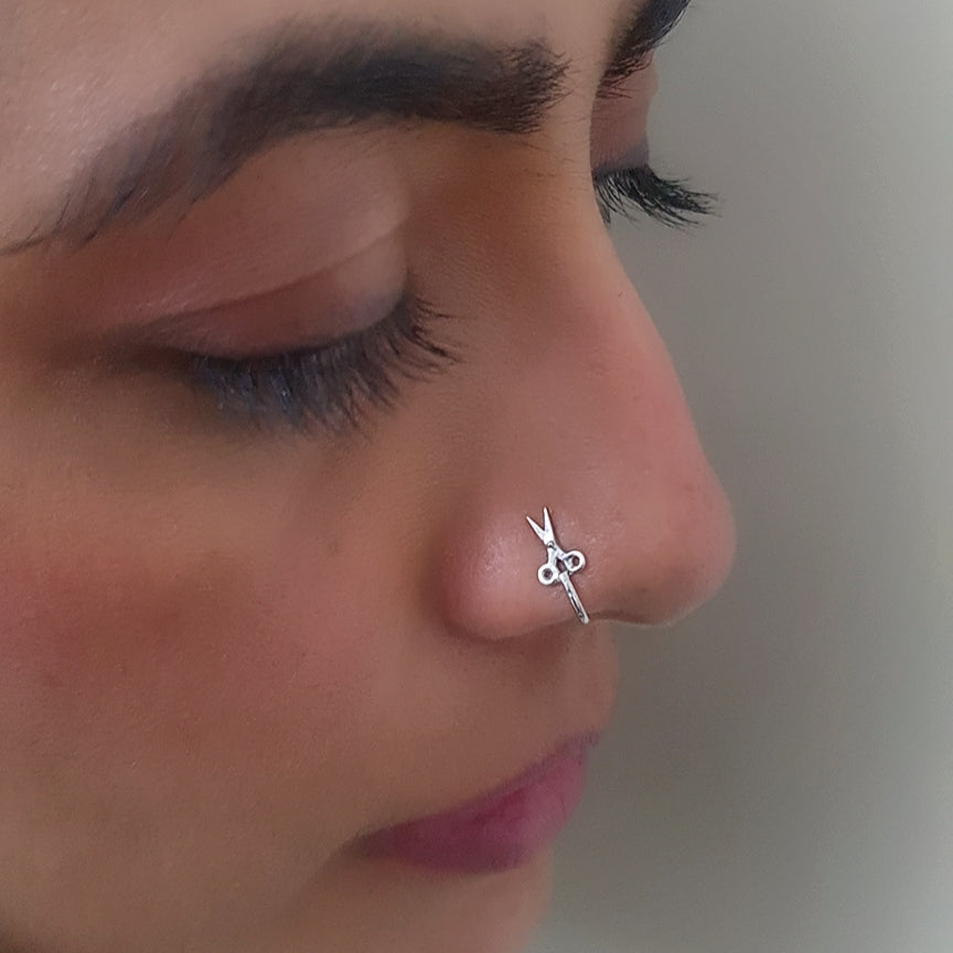 Scissor Nose Pin