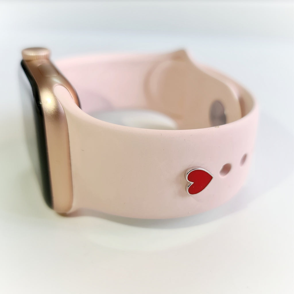 Red Heart Watch Pin